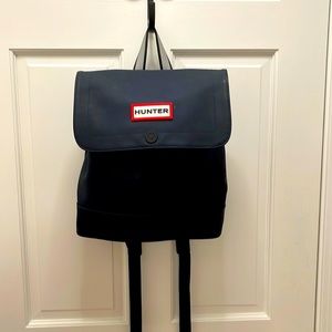 Hunter - Navy Blue Small Backpack